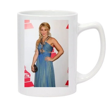 Shakira 14oz White Statesman Mug