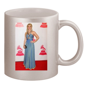 Shakira 11oz Metallic Silver Mug