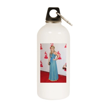 Shakira White Water Bottle With Carabiner