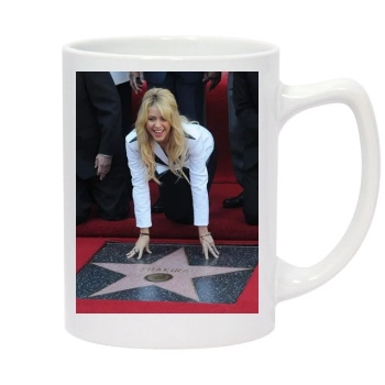 Shakira 14oz White Statesman Mug