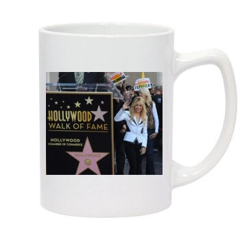 Shakira 14oz White Statesman Mug