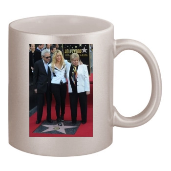 Shakira 11oz Metallic Silver Mug