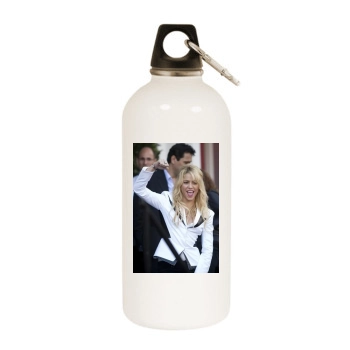 Shakira White Water Bottle With Carabiner