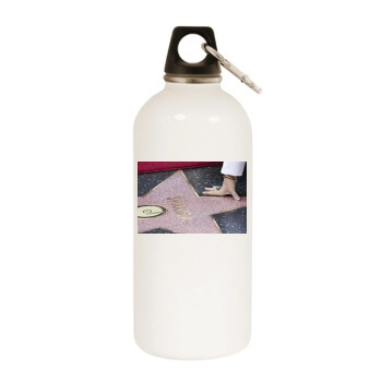 Shakira White Water Bottle With Carabiner