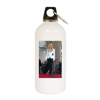 Shakira White Water Bottle With Carabiner