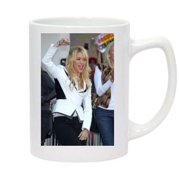 Shakira 14oz White Statesman Mug