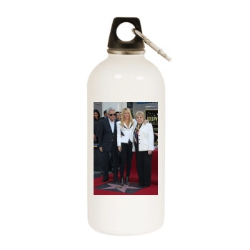 Shakira White Water Bottle With Carabiner