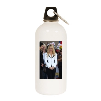 Shakira White Water Bottle With Carabiner