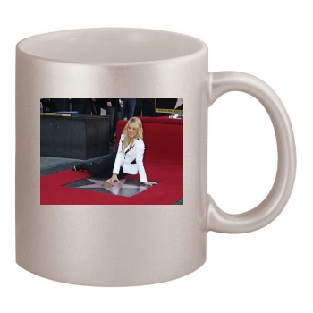 Shakira 11oz Metallic Silver Mug