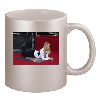 Shakira 11oz Metallic Silver Mug