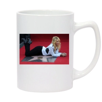 Shakira 14oz White Statesman Mug