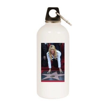 Shakira White Water Bottle With Carabiner