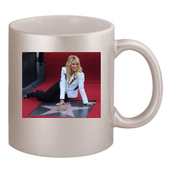 Shakira 11oz Metallic Silver Mug