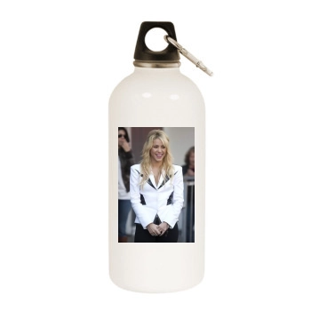 Shakira White Water Bottle With Carabiner