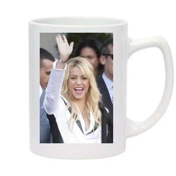 Shakira 14oz White Statesman Mug