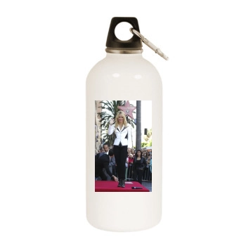 Shakira White Water Bottle With Carabiner