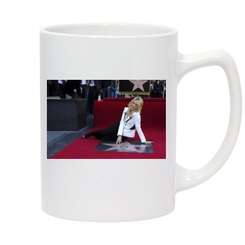 Shakira 14oz White Statesman Mug