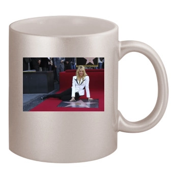 Shakira 11oz Metallic Silver Mug