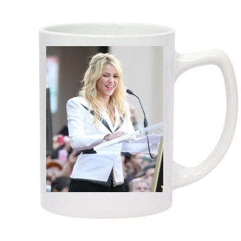 Shakira 14oz White Statesman Mug