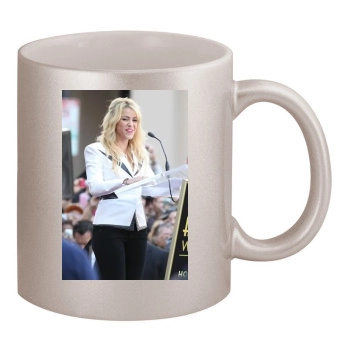 Shakira 11oz Metallic Silver Mug