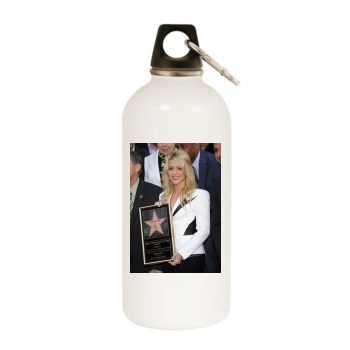 Shakira White Water Bottle With Carabiner