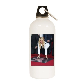 Shakira White Water Bottle With Carabiner