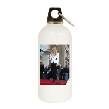 Shakira White Water Bottle With Carabiner