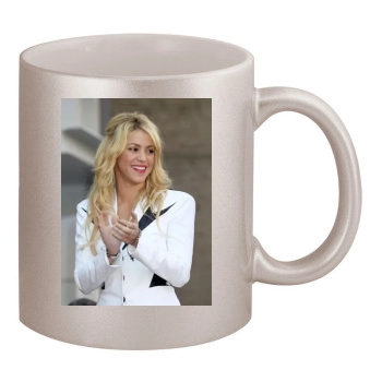 Shakira 11oz Metallic Silver Mug