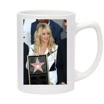 Shakira 14oz White Statesman Mug