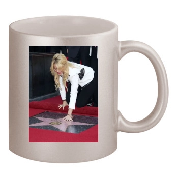 Shakira 11oz Metallic Silver Mug