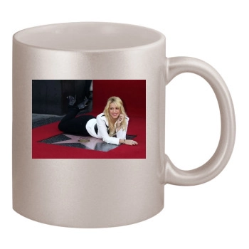 Shakira 11oz Metallic Silver Mug