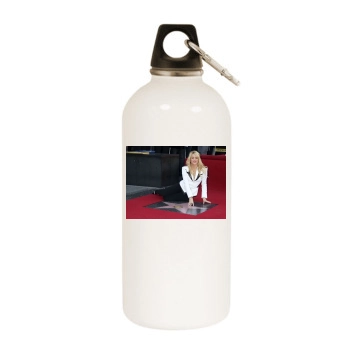 Shakira White Water Bottle With Carabiner