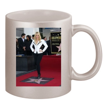 Shakira 11oz Metallic Silver Mug