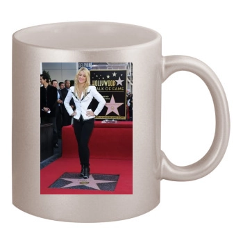 Shakira 11oz Metallic Silver Mug