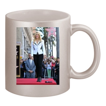 Shakira 11oz Metallic Silver Mug