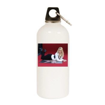 Shakira White Water Bottle With Carabiner