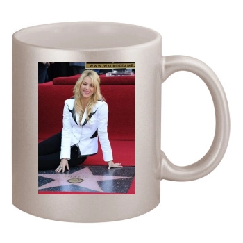 Shakira 11oz Metallic Silver Mug