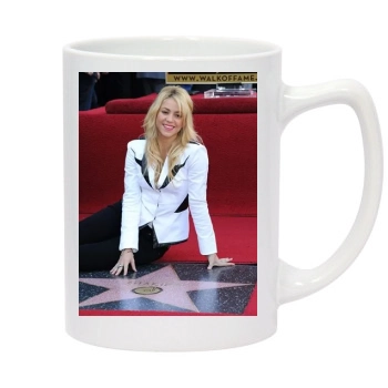 Shakira 14oz White Statesman Mug