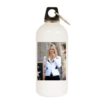 Shakira White Water Bottle With Carabiner