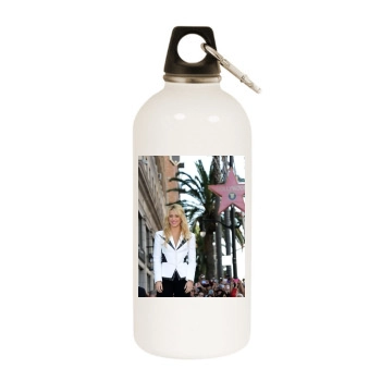 Shakira White Water Bottle With Carabiner