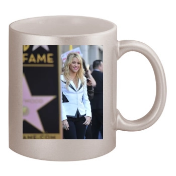 Shakira 11oz Metallic Silver Mug