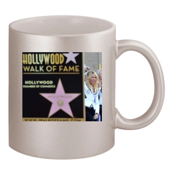 Shakira 11oz Metallic Silver Mug