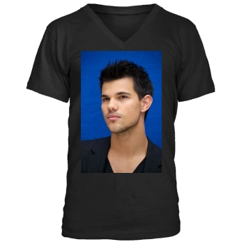 Taylor Lautner Men's V-Neck T-Shirt