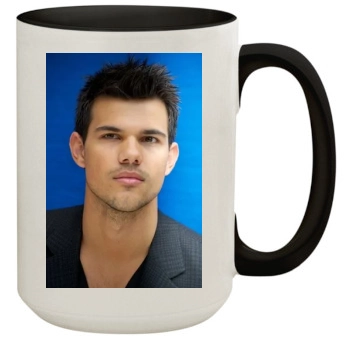 Taylor Lautner 15oz Colored Inner & Handle Mug