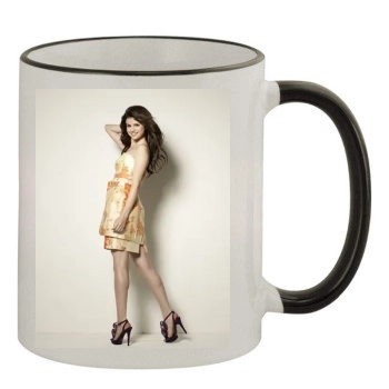 Selena Gomez 11oz Colored Rim & Handle Mug