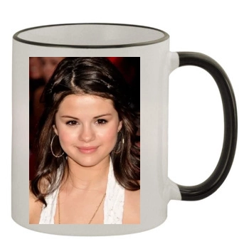 Selena Gomez 11oz Colored Rim & Handle Mug