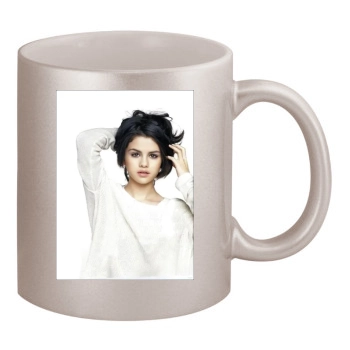 Selena Gomez 11oz Metallic Silver Mug