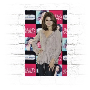 Selena Gomez Metal Wall Art