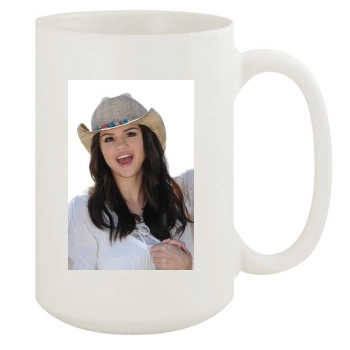 Selena Gomez 15oz White Mug