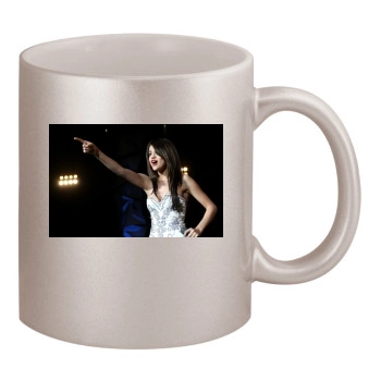 Selena Gomez 11oz Metallic Silver Mug